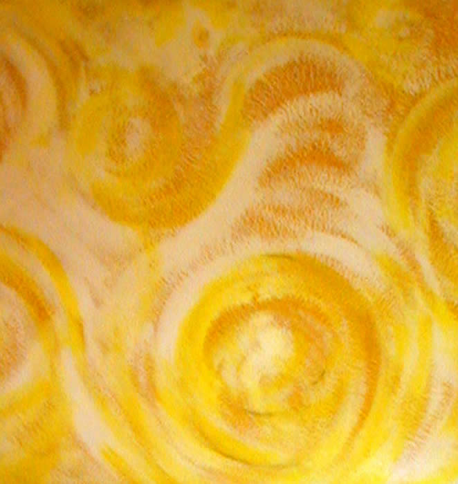 LICHT und LIEBE KUNST von HYZARA Ausschnitt eines Wandgemädes siehe die GESICHTER der ENGEL